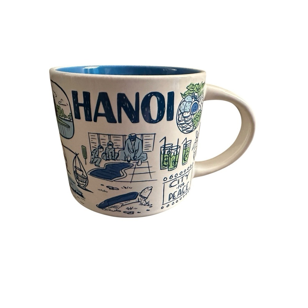 Starbucks Been There Series Hanoi Mug 14oz Hanoi Vietnam Collector Cup